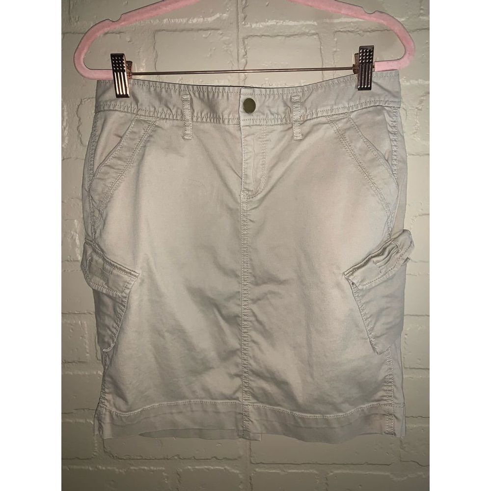 Vintage Y2K Corduroy Cargo Mini Skirt Size 4‎